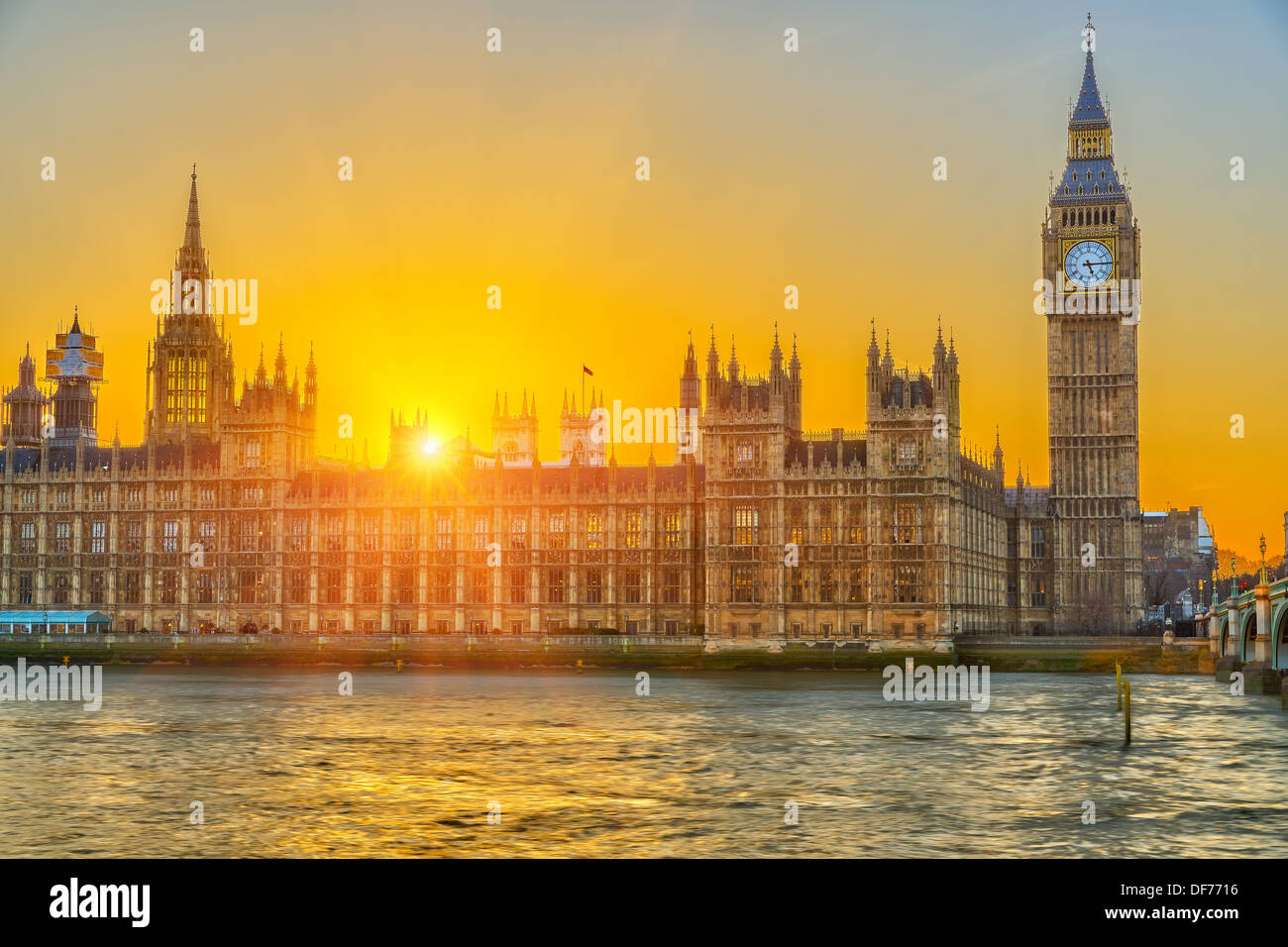 Houses of parliament, London Stock Photo