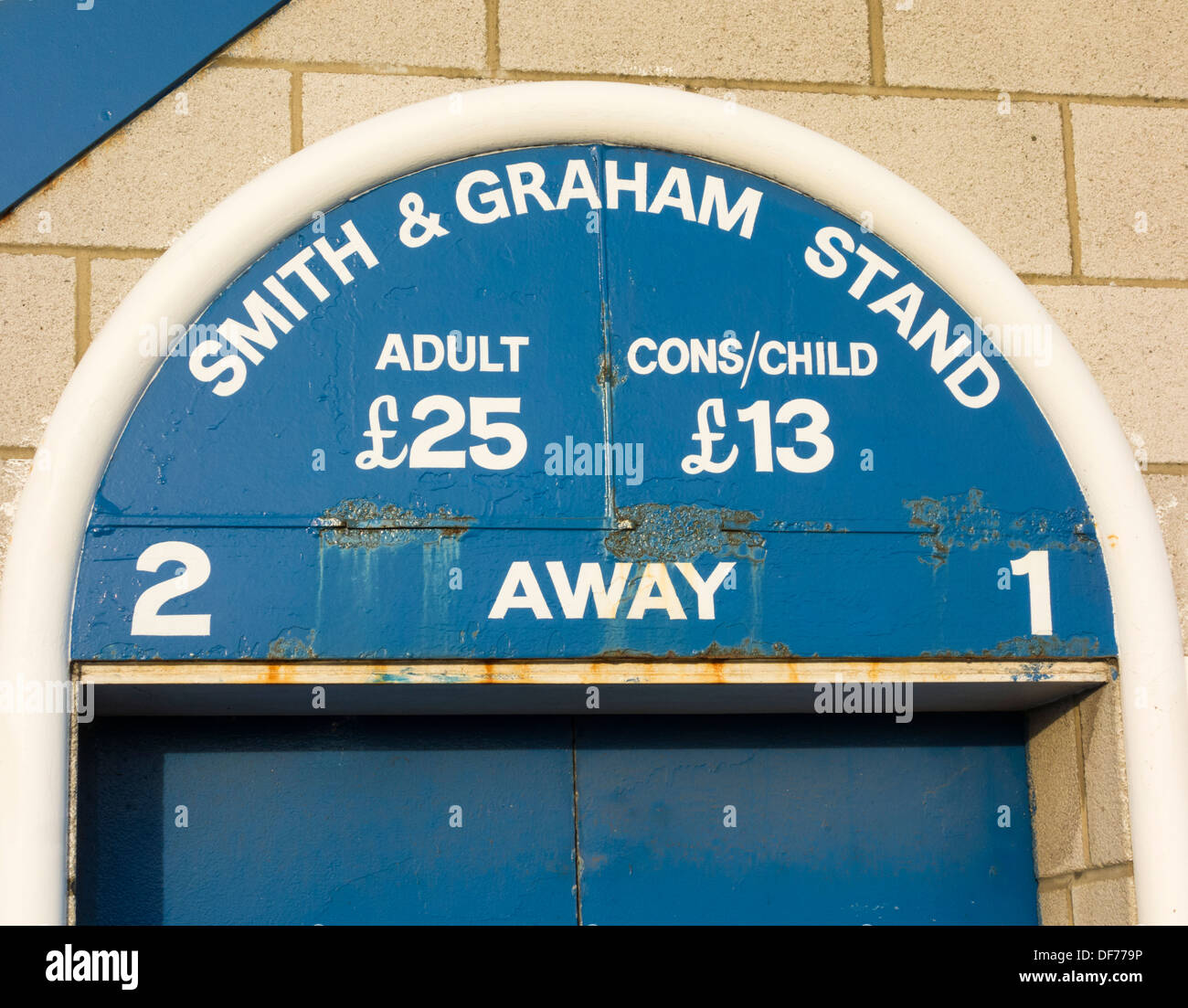 Hartlepool United's ground, Victoria Park, Hartlepool, north east England, United Kingdom Stock Photo