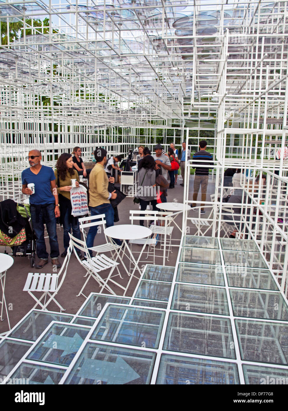 The 2013 temporary pavilion by Japanese artist Sou Fujimoto at the