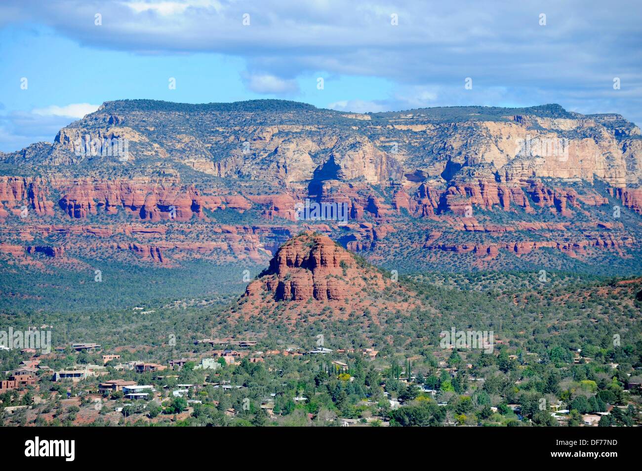 Famous View of Sedona Arizona from airport Stock Photo Alamy