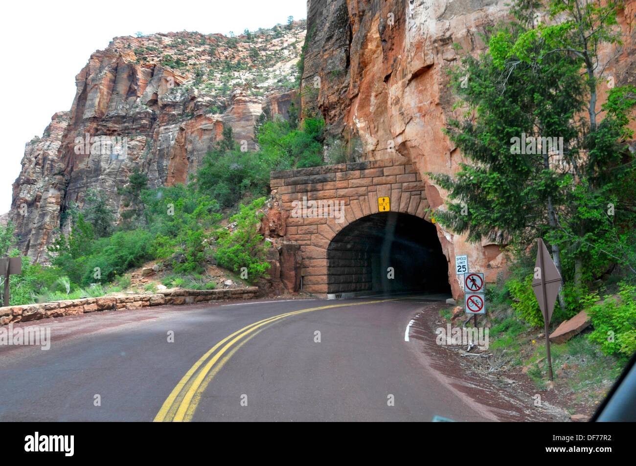 Mountain Tunnels on Zion Mt Carmel Highway Mount Zion National Park