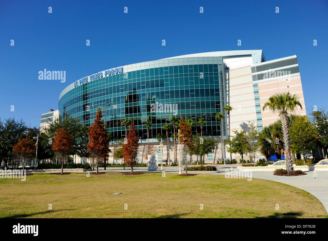 St. Pete Times Forum Basketball Arena Tampa Florida Stock Photo Alamy