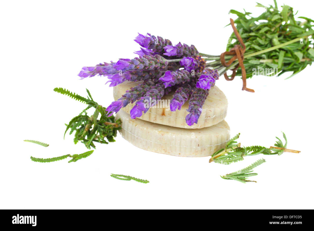 Handmade soap natural isolated pile hi-res stock photography and images ...