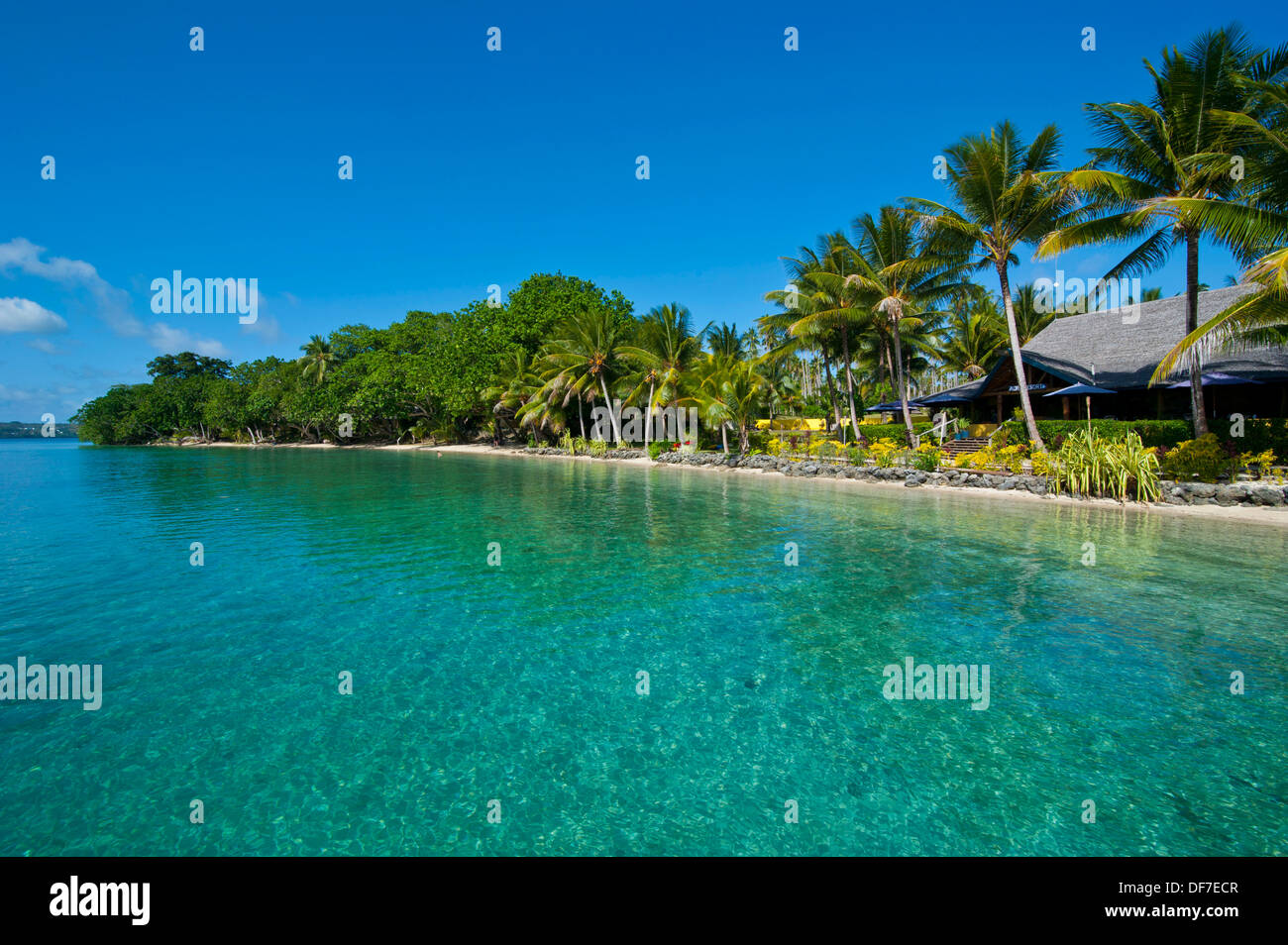 Beach, Aore Island, Sanma Province, Vanuatu Stock Photo