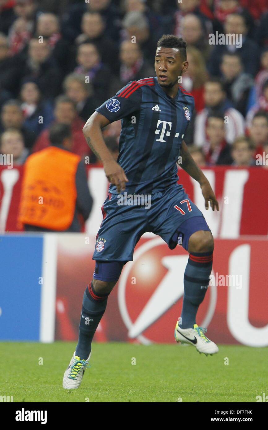 Jerome Boateng (Bayern), SEPTEMBER 17, 2013 - Football / Soccer : UEFA Champions League match between Bayern Munchen and CSKA Moscow at the Allianz Arena in Munich, Germany, September 17, 2013. (Photo by AFLO) Stock Photo