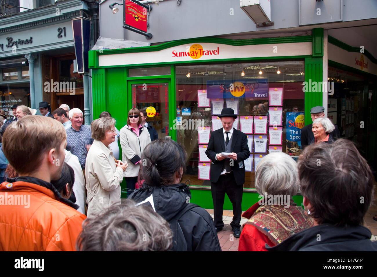 Celebration of Bloomsday in Dublin, Ireland Bloomsday is a