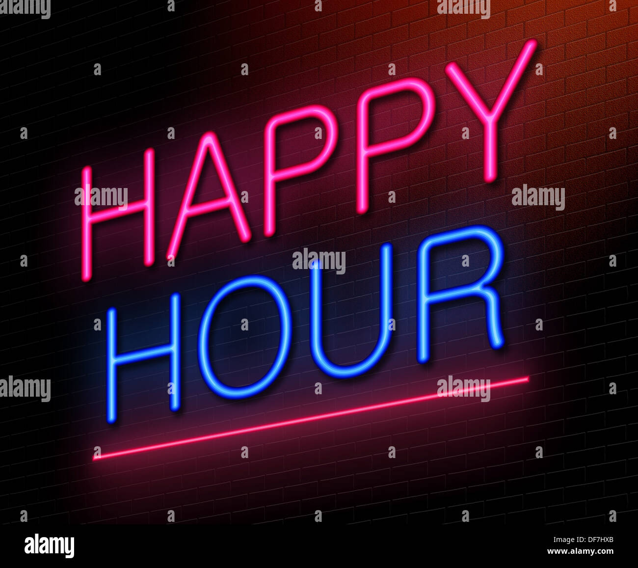Happy hour concept Stock Photo Alamy