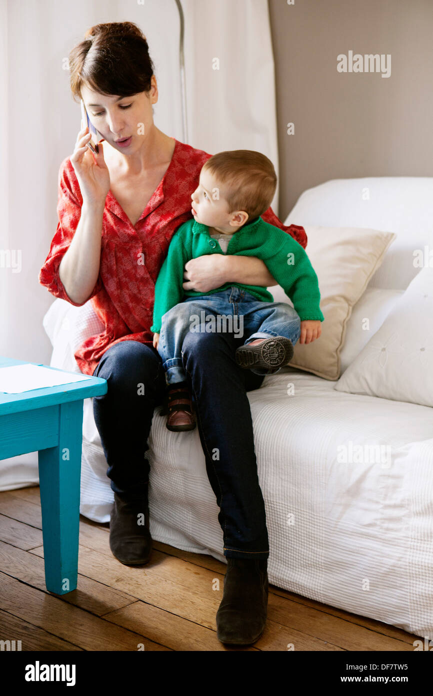 Mother child arms hi-res stock photography and images - Alamy