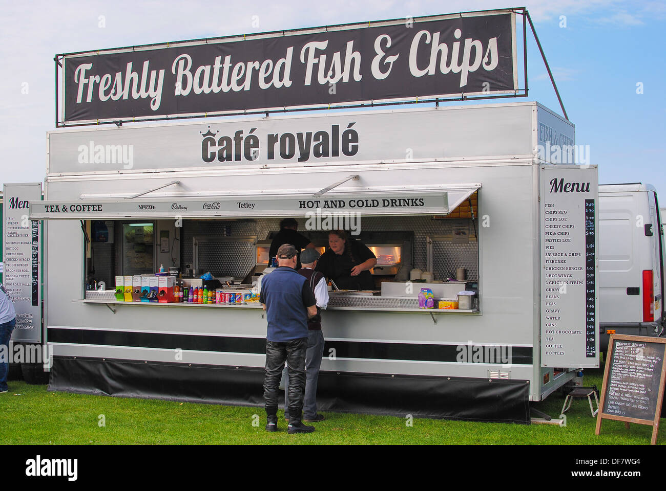 Chips stand hires stock photography and images Alamy