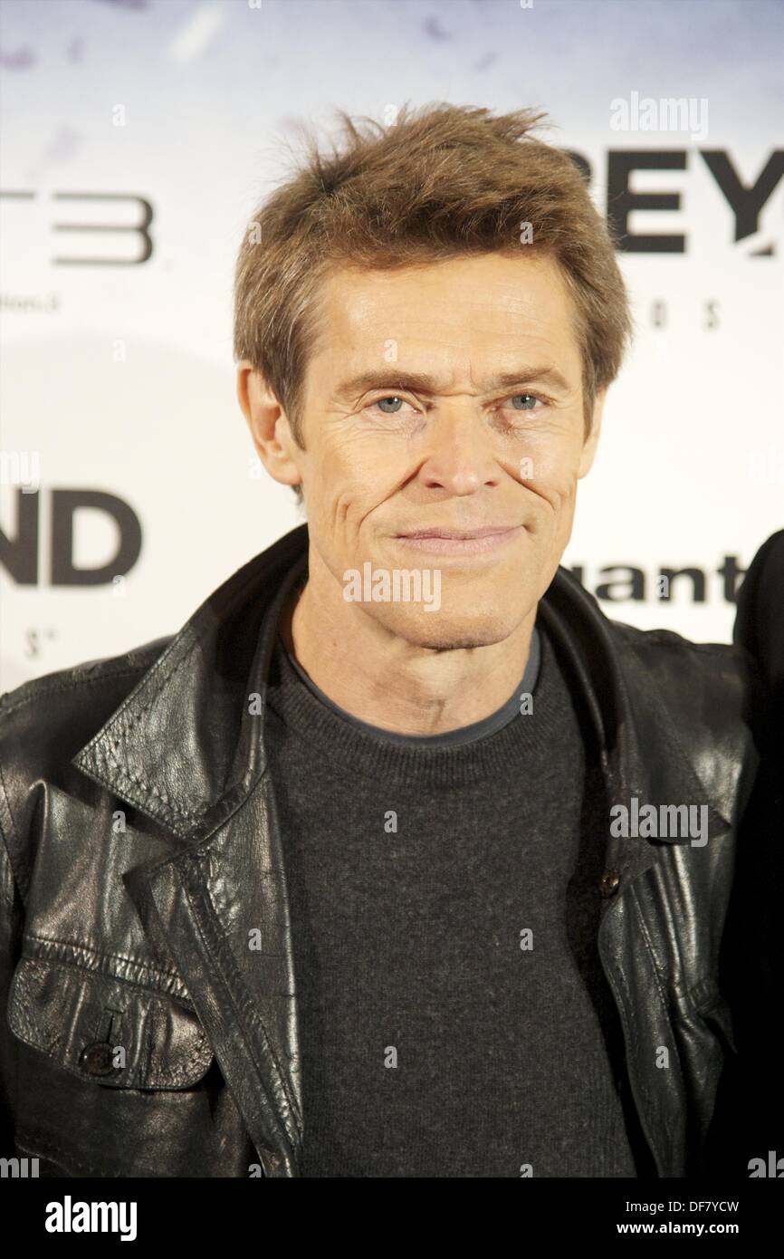 Madrid, Spain. 30th Sep, 2013. Actor Willem Dafoe attends Playstation