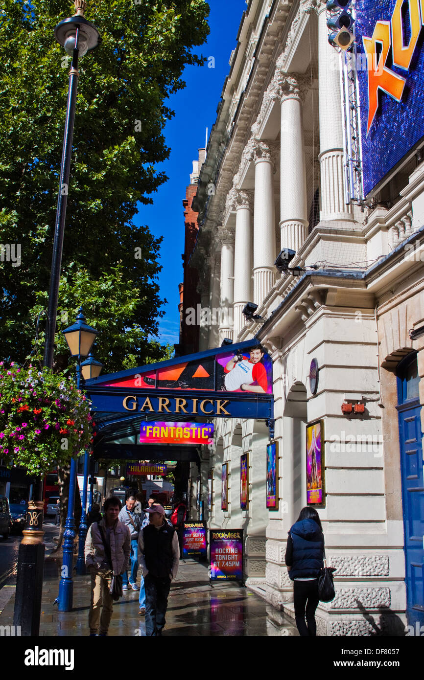 Garrick theatre-London Stock Photo