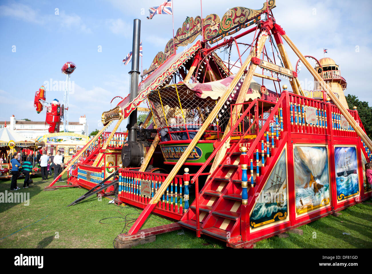 Travelling Fun Fair High Resolution Stock Photography and Images - Alamy