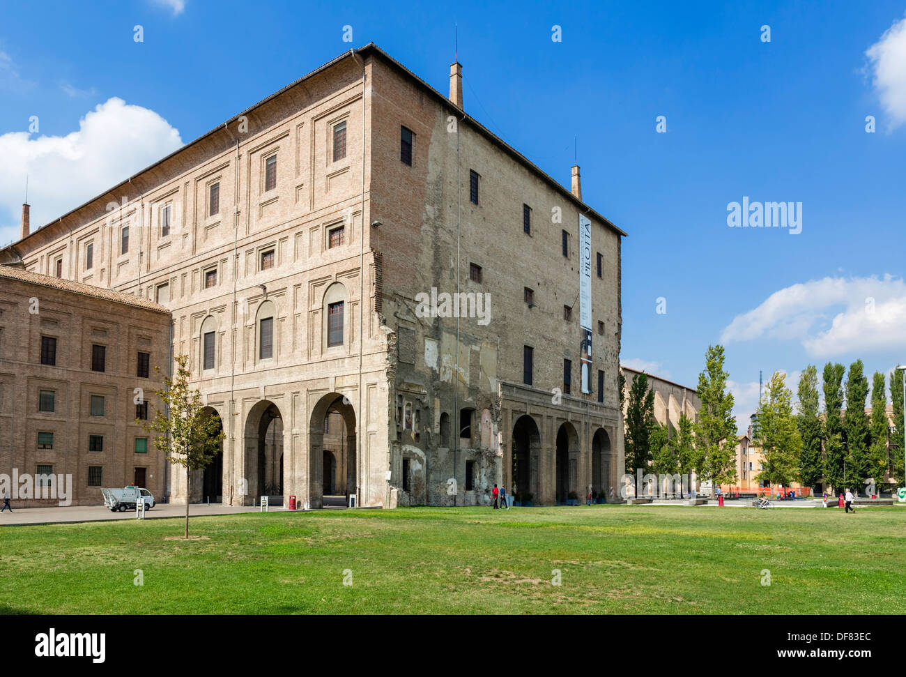 The Palazzo della Pilotta, Parma, Emilia Romagna, Italy Stock Photo