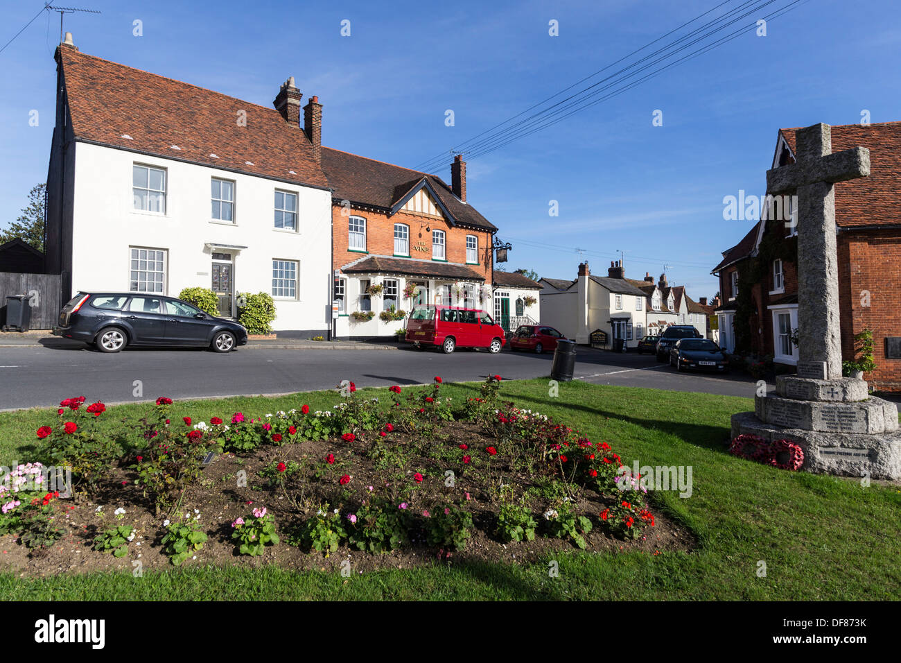 Great bardfield village essex england Stock Photo Alamy
