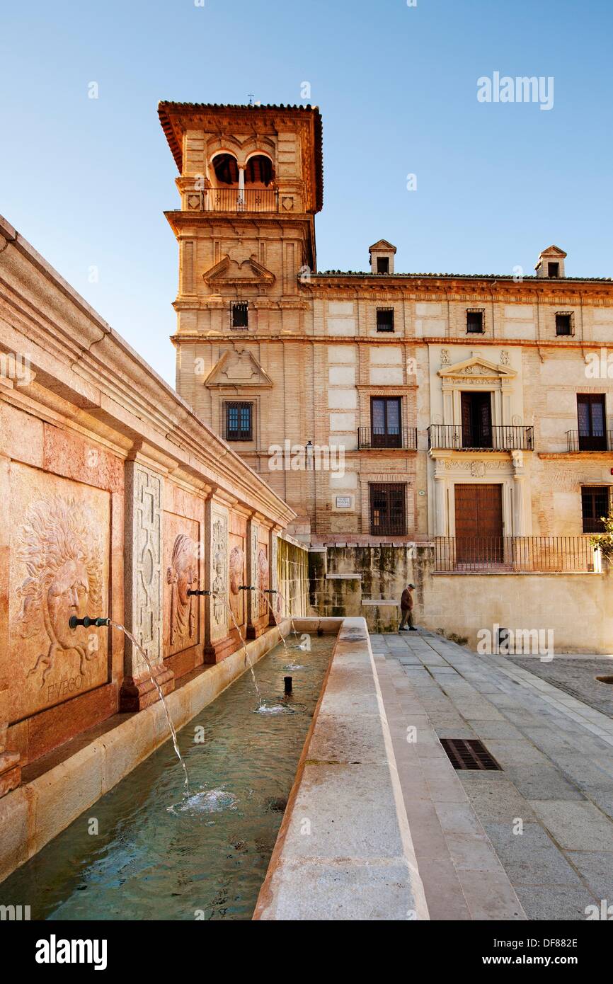 Municipal Museum Palace of Najera, Antequera, Malaga Province, Andalusia, Spain. Stock Photo