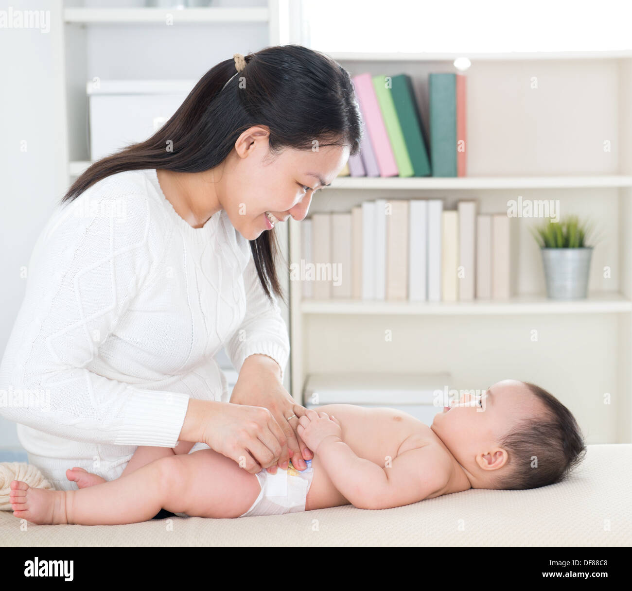 Asian Diaper Girl