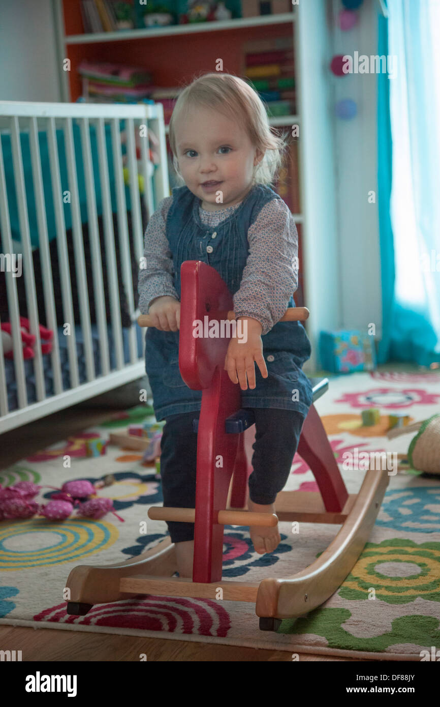 Children rocking horses hi-res stock photography and images - Alamy
