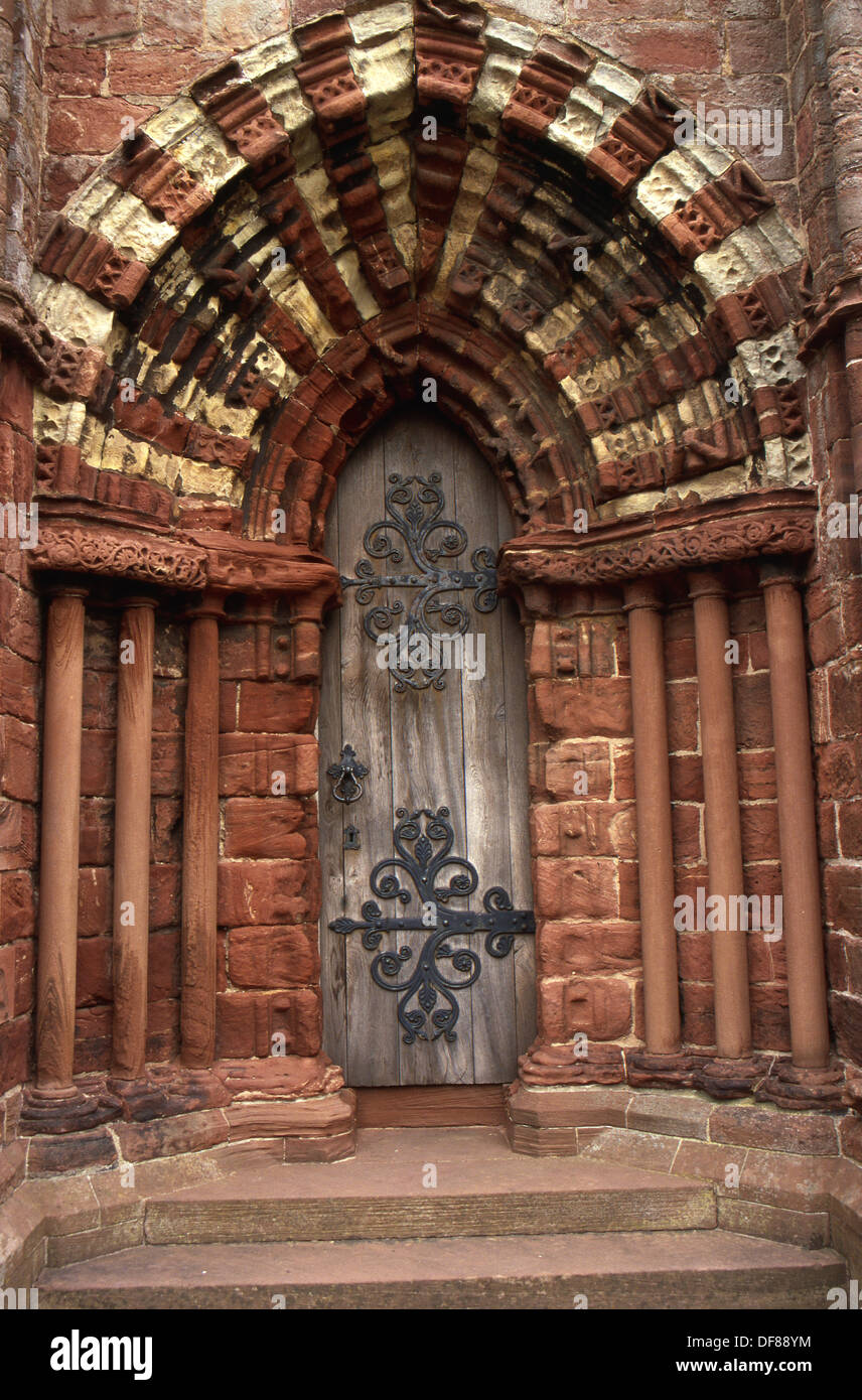 Doorway, St Magnus Cathedral, Kirkwall, Orkney Islands, Scotland Stock Photo