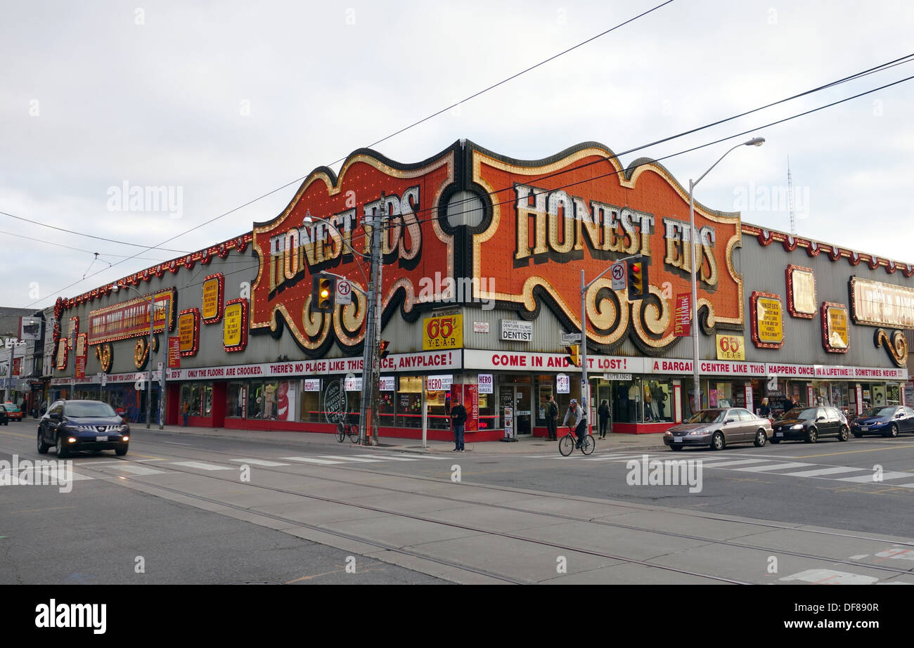 Honest Ed's store in Toronto, Canada Stock Photo