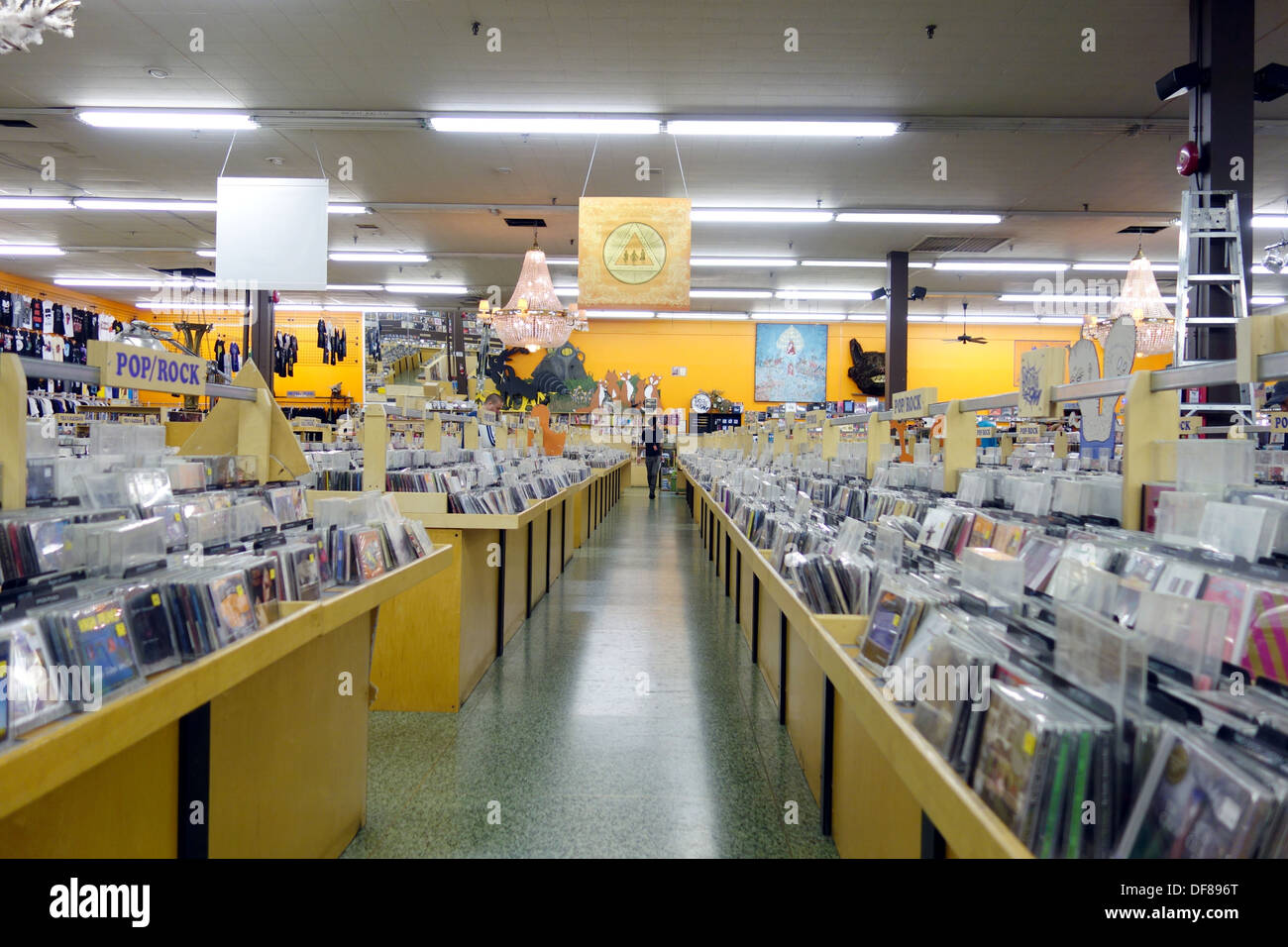 Music store in Toronto, Canada Stock Photo
