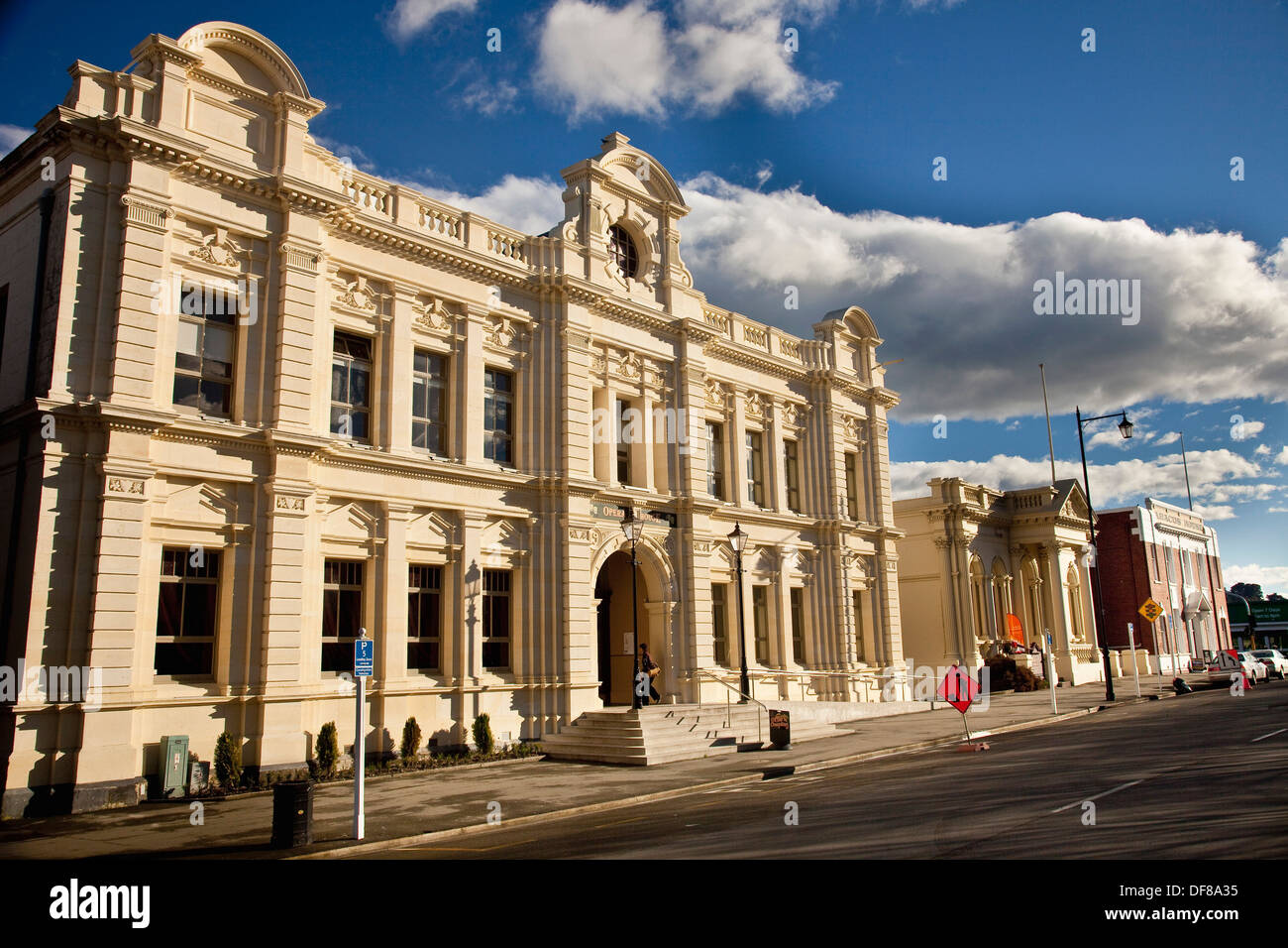Opera House, main street, Oamaru, North Otago, New Zealand Stock Photo