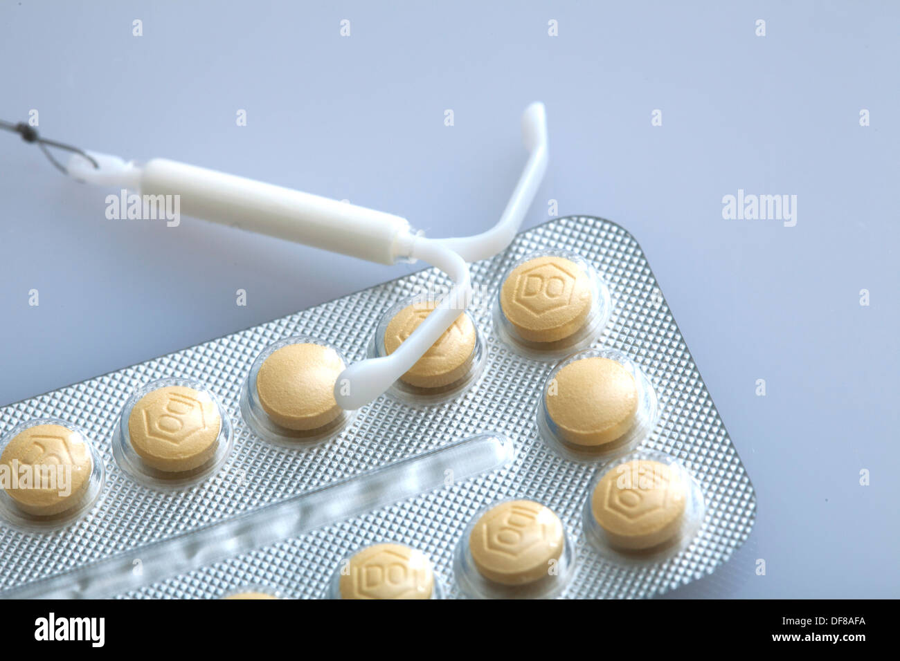 Birth control devices hi-res stock photography and images - Alamy