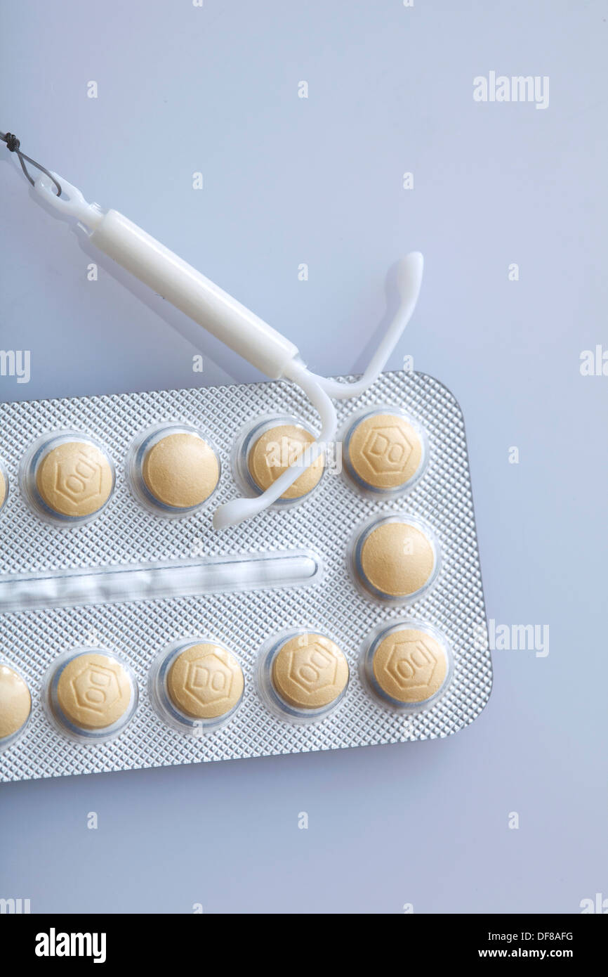 Birth control devices hi-res stock photography and images - Alamy