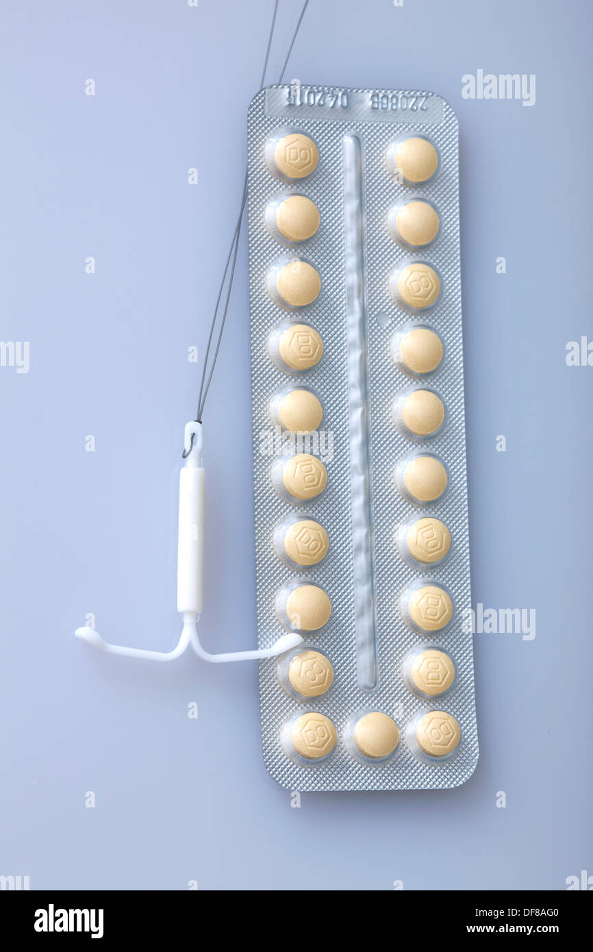 Birth control devices hi-res stock photography and images - Alamy