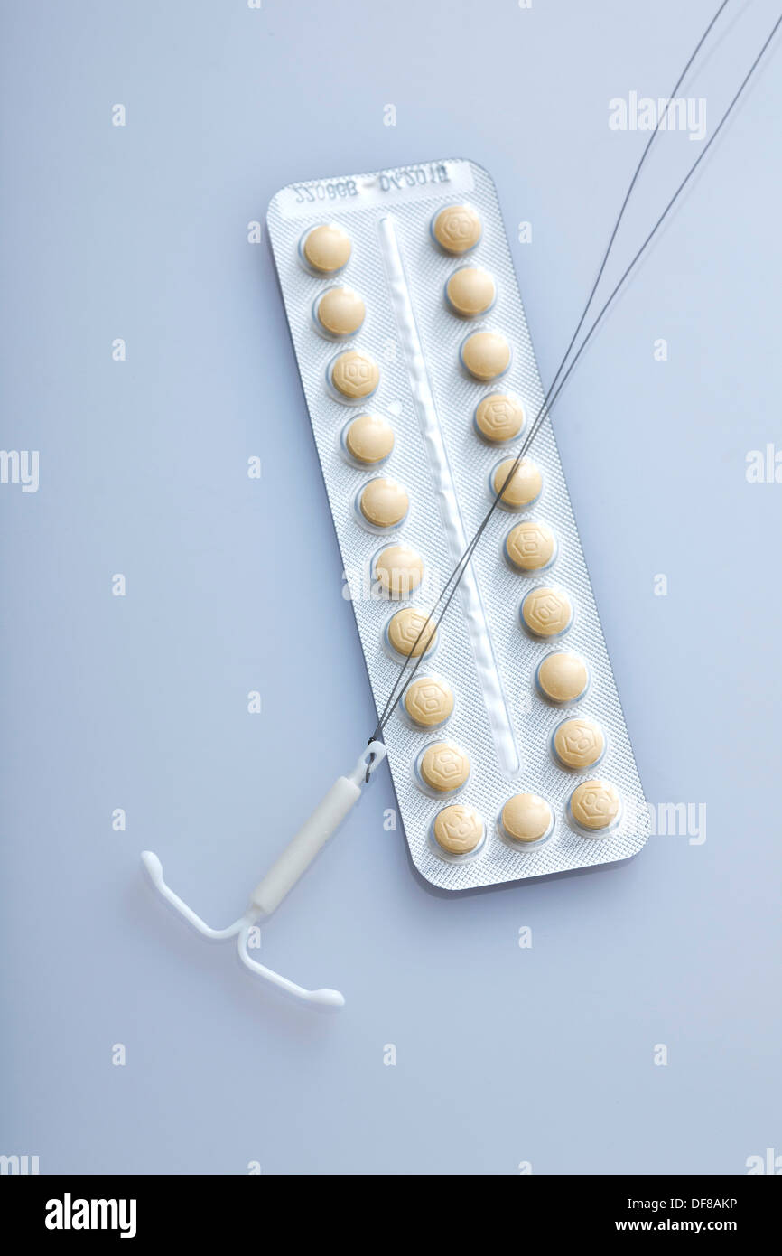 Birth control devices hi-res stock photography and images - Alamy