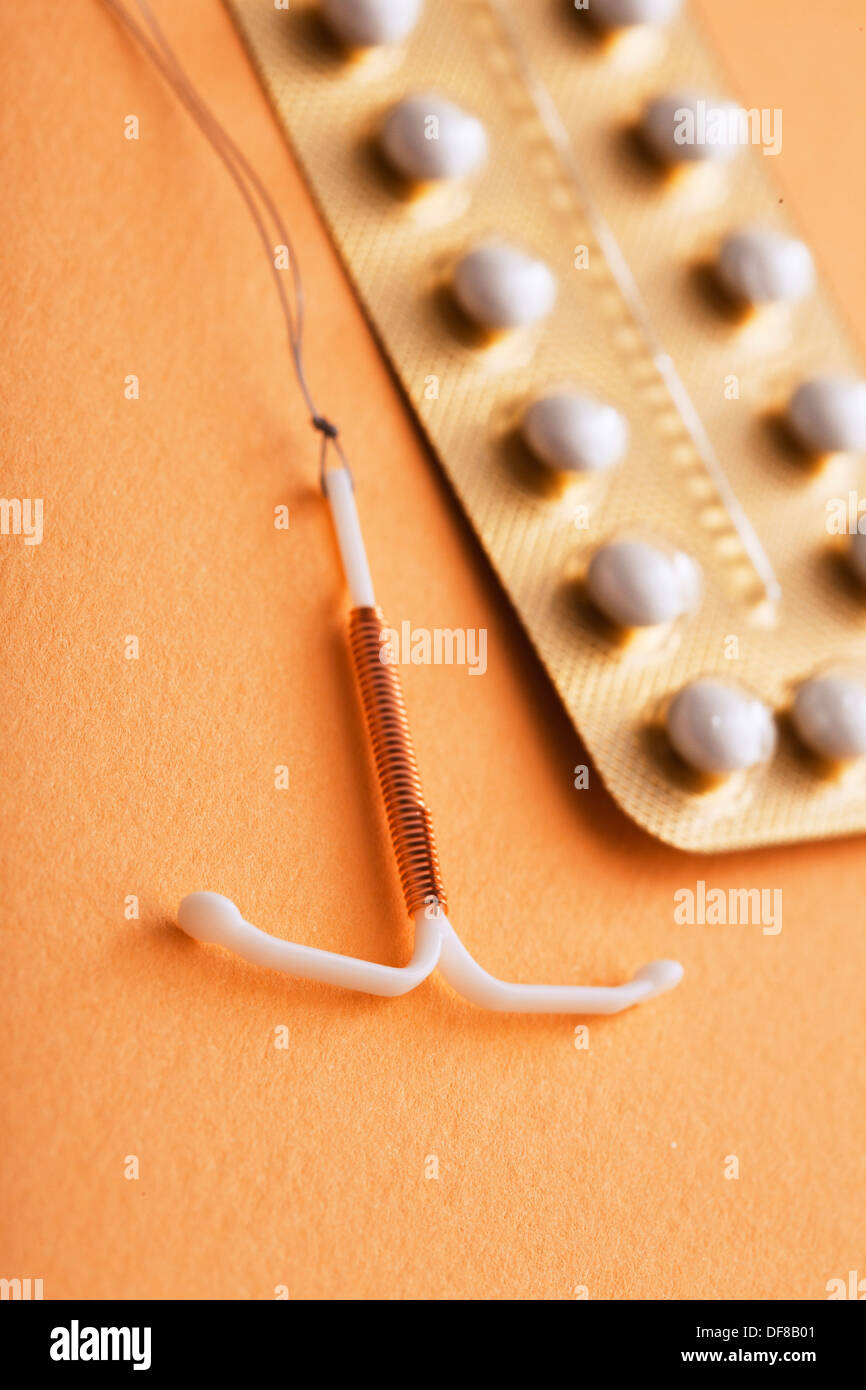 Birth control devices hi-res stock photography and images - Alamy