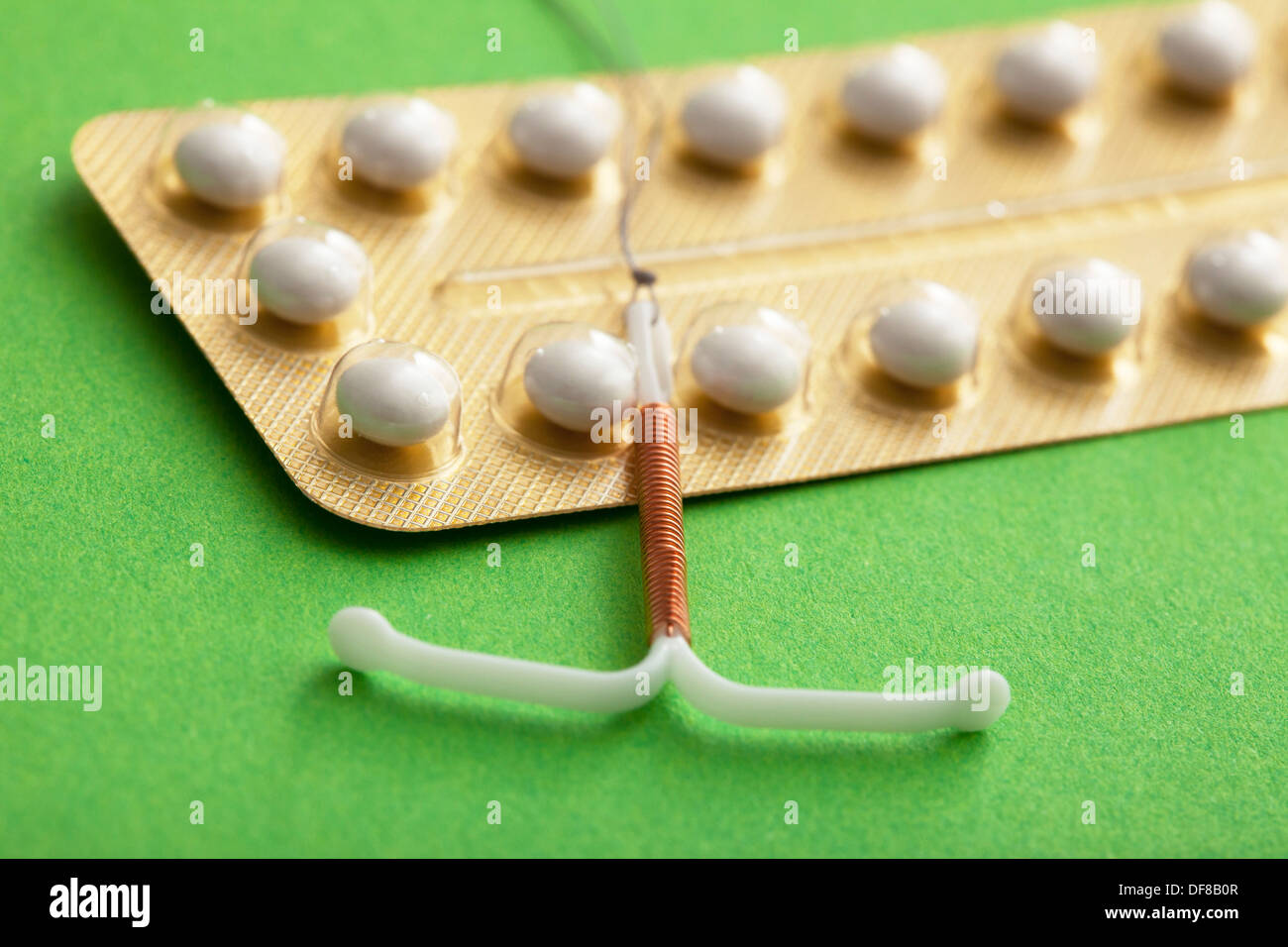 Birth control devices hi-res stock photography and images - Alamy