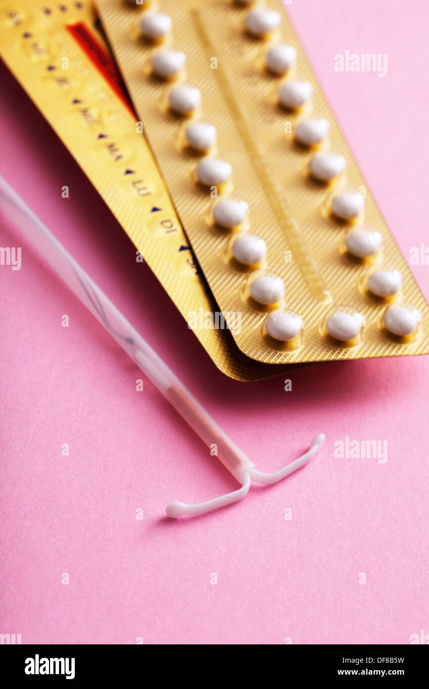 Birth control devices hi-res stock photography and images - Alamy