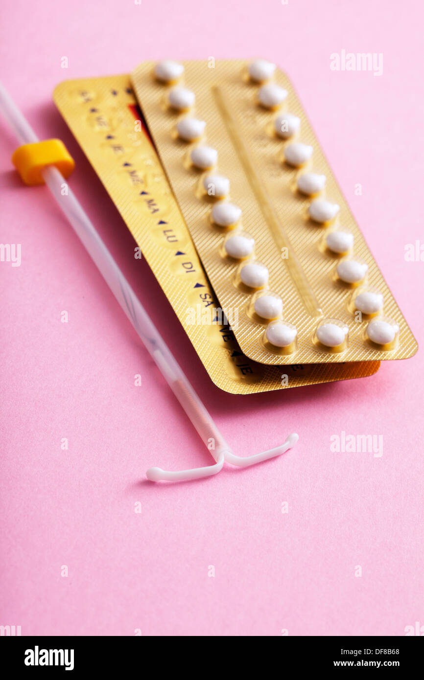 Birth control devices hi-res stock photography and images - Alamy