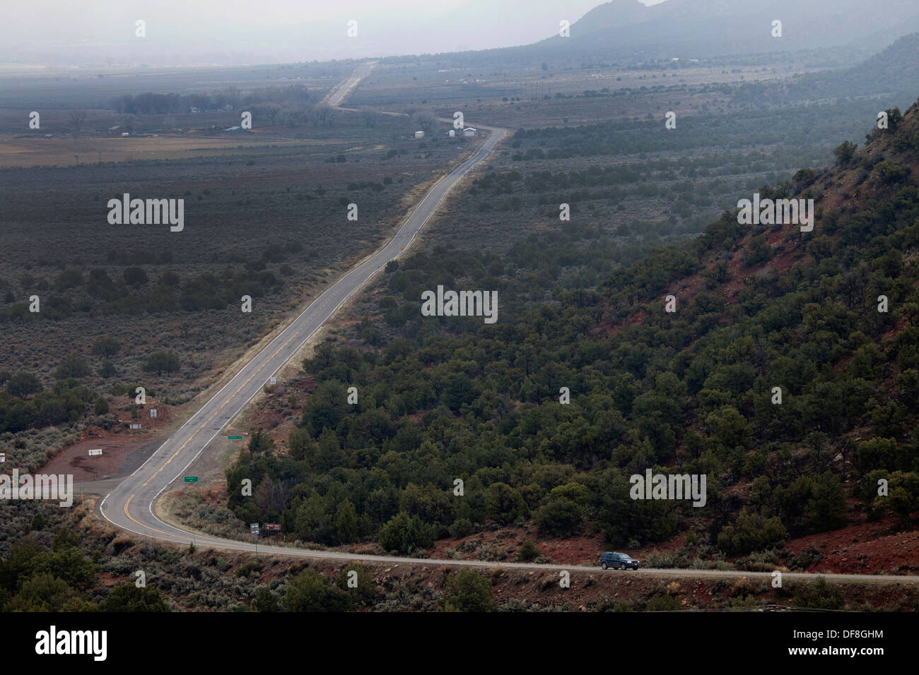West end of Paradox Valley Stock Photo Alamy