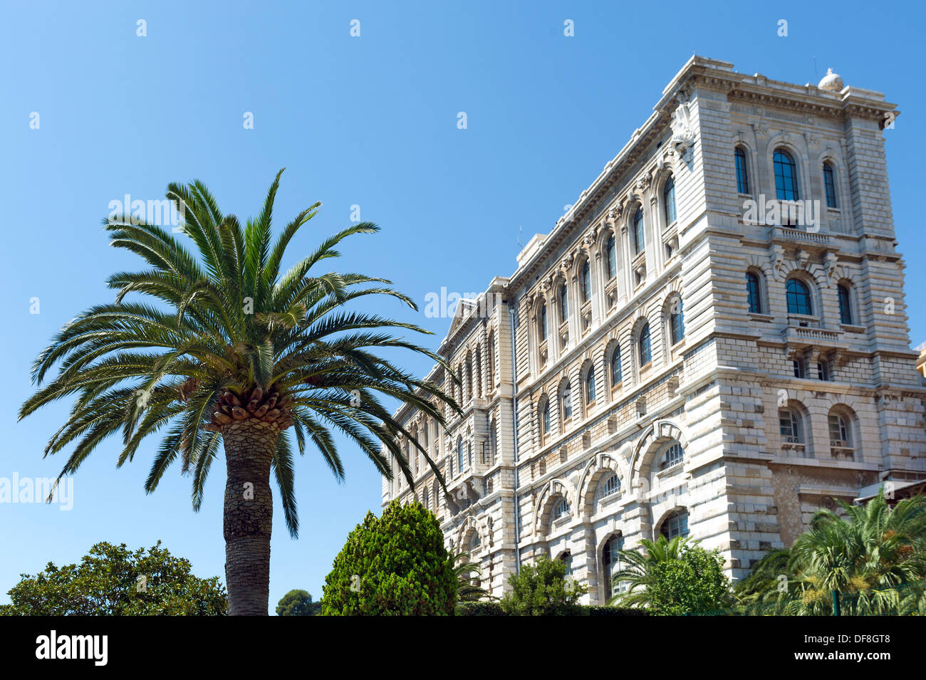 Europe, France, Principality of Monaco, Monte Carlo. Oceanographic museum. Stock Photo