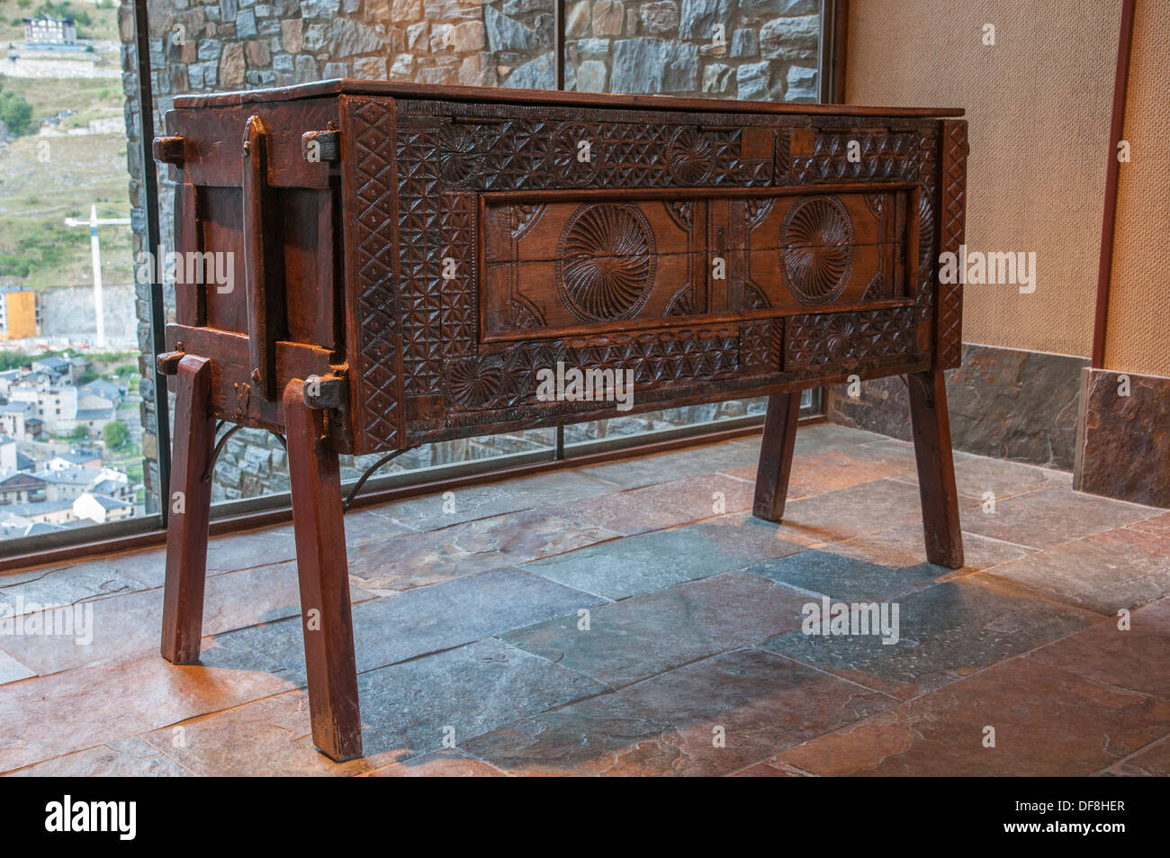 Decorative furniture is a chest to store treasures Stock Photo Alamy