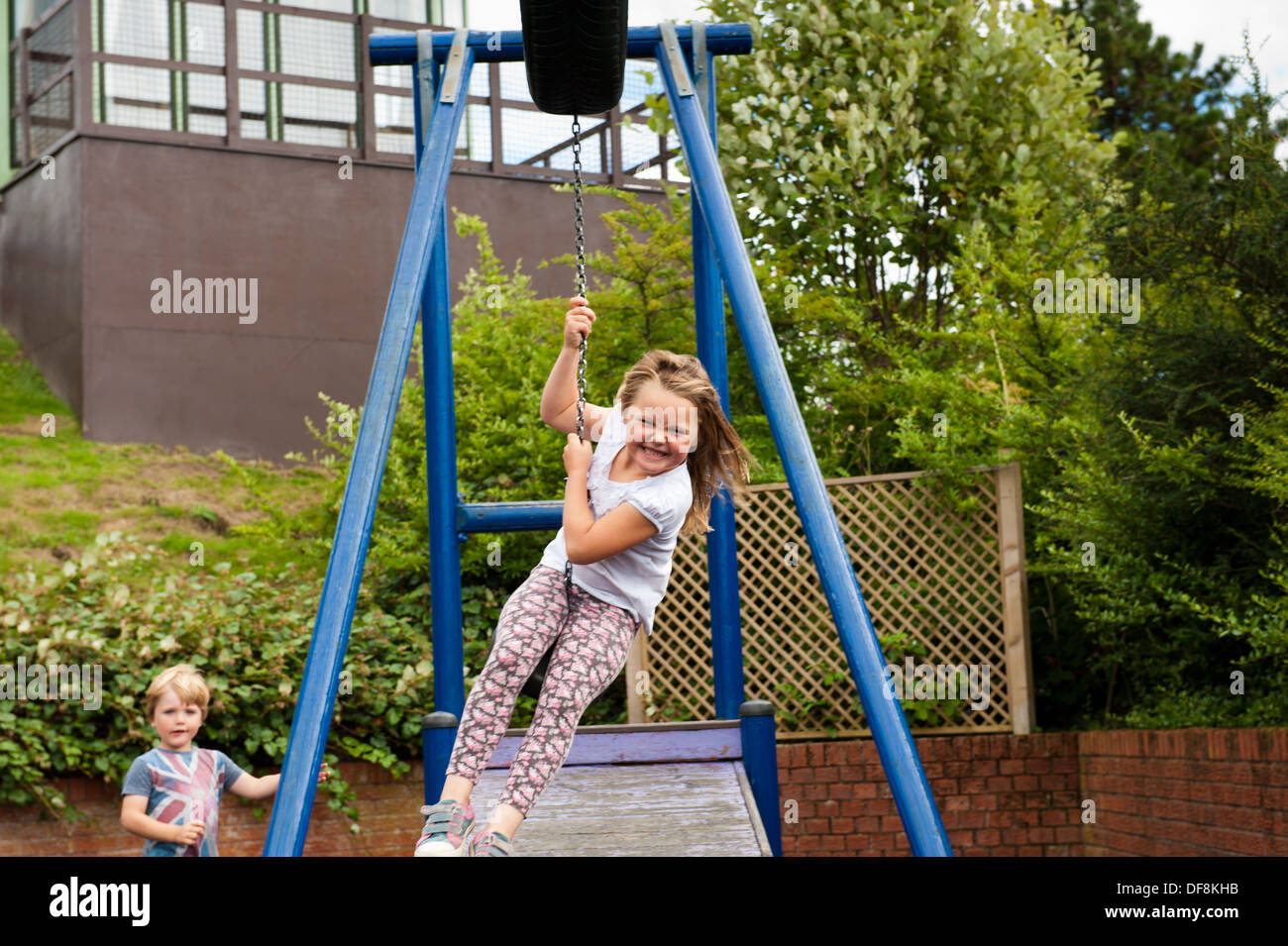 Rope slide hires stock photography and images Alamy