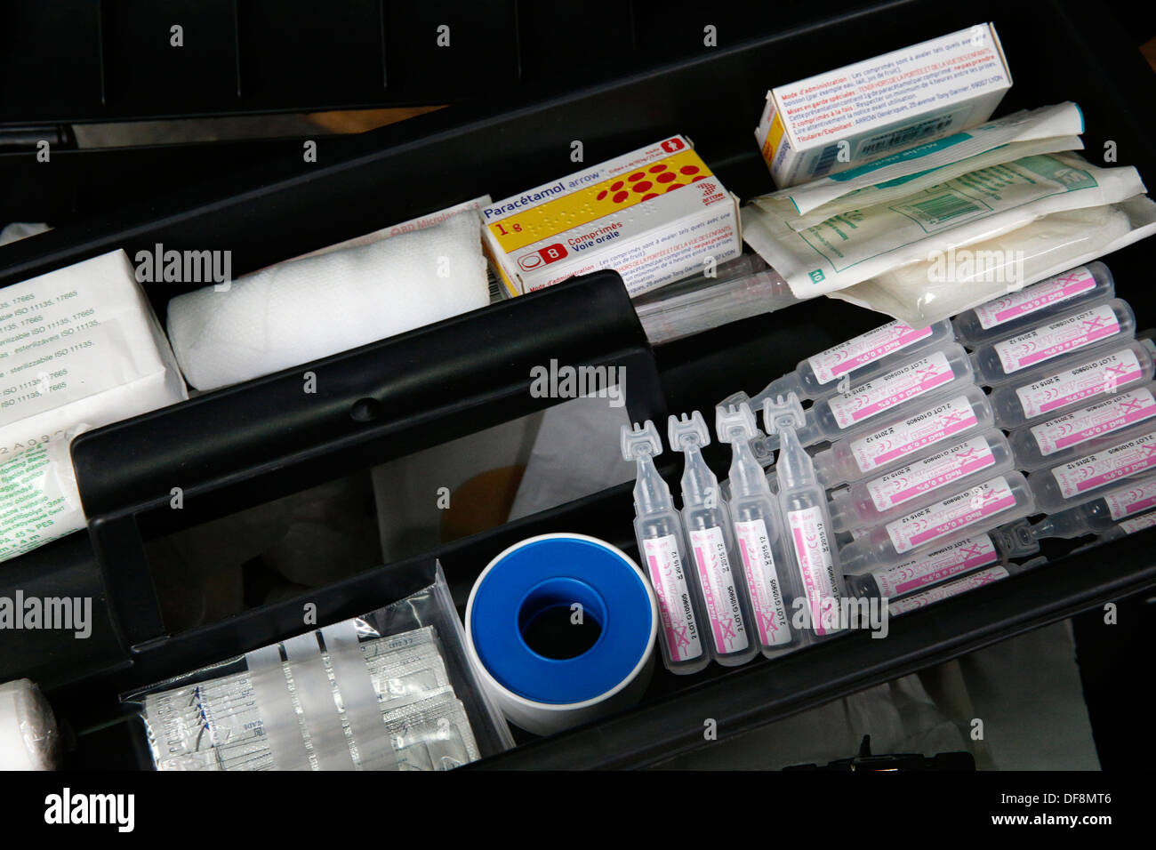 FIRST AID KIT Stock Photo