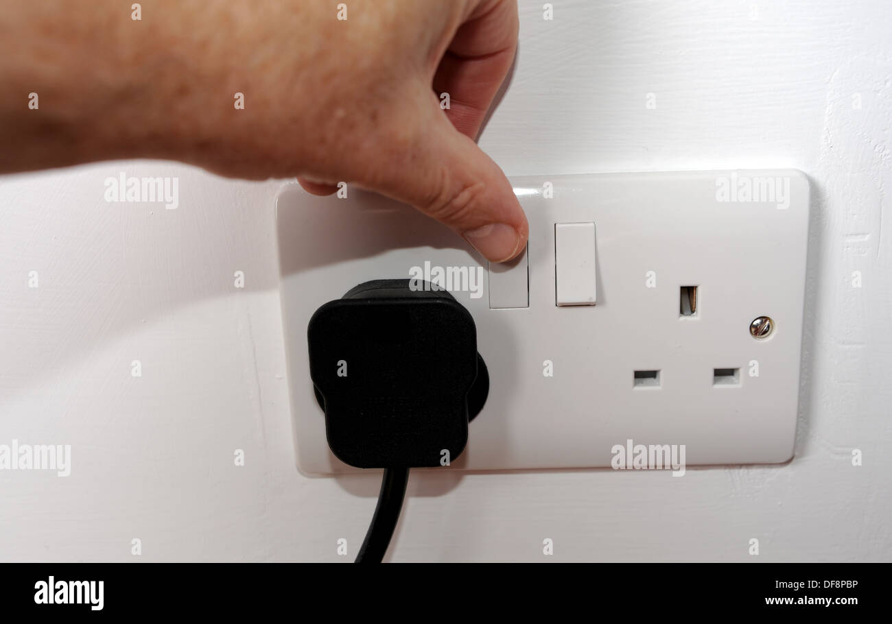 Switch off socket hires stock photography and images Alamy