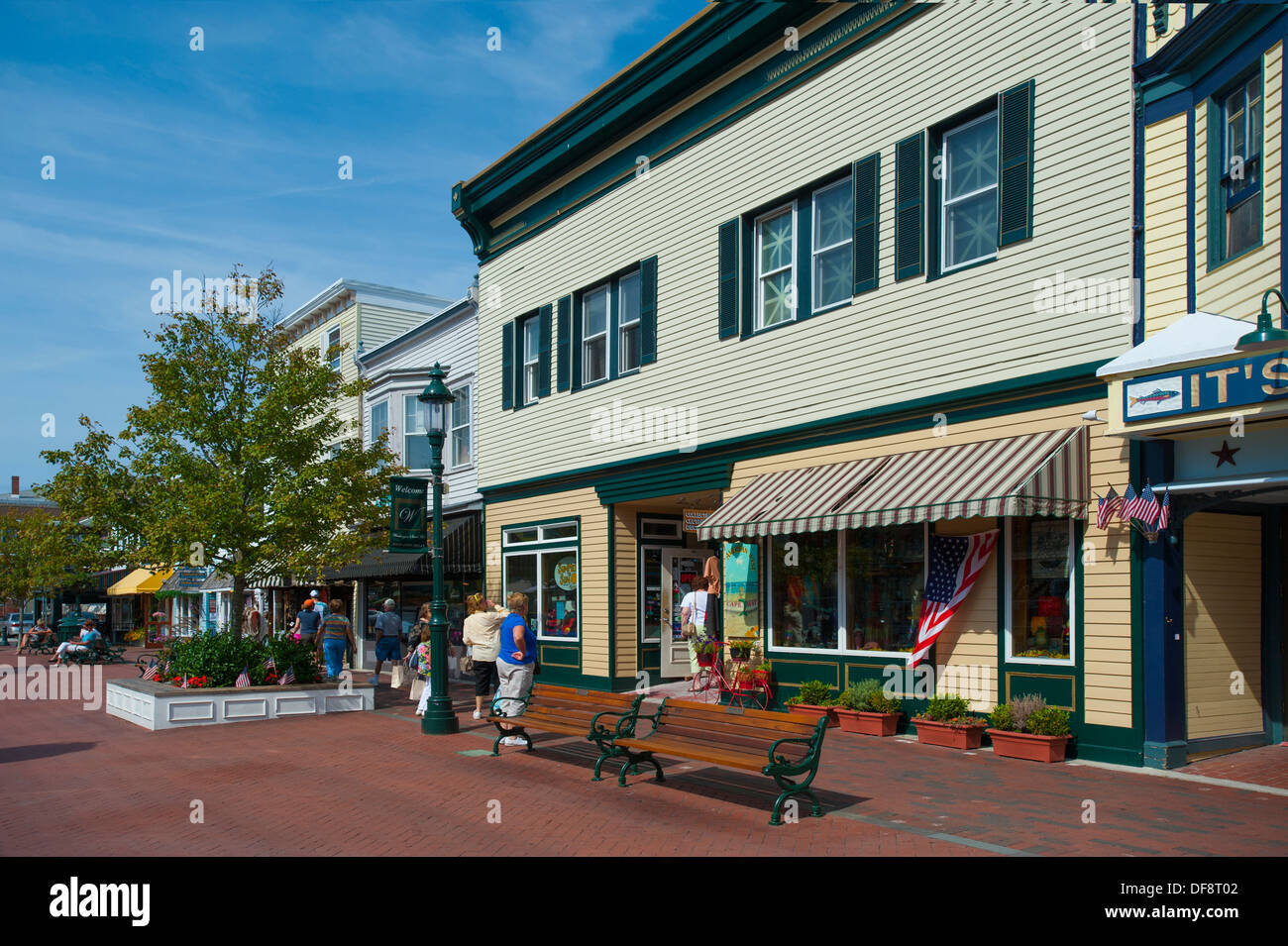 Washington street mall cape may hires stock photography and images Alamy