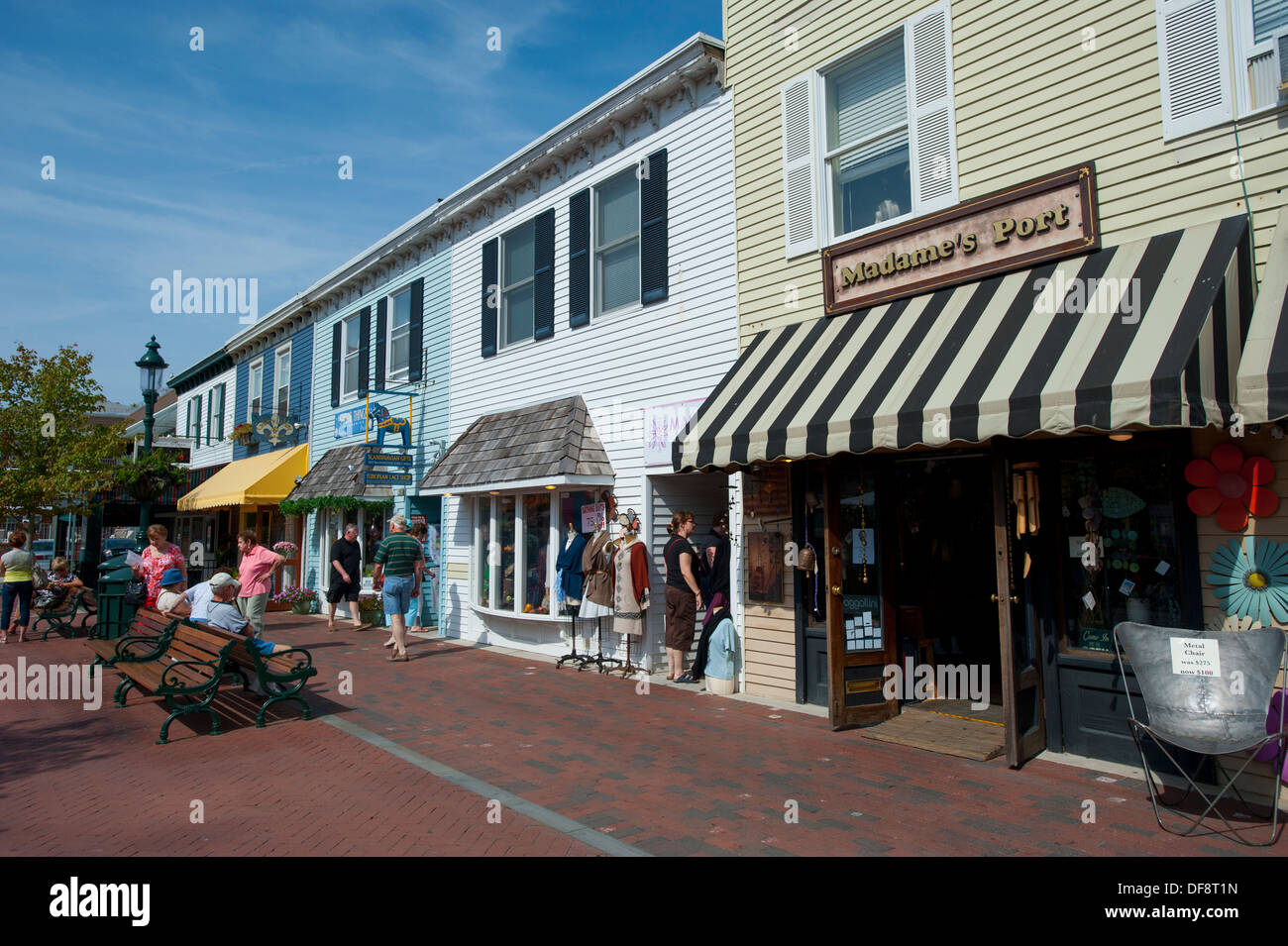 Washington street mall cape may hires stock photography and images Alamy