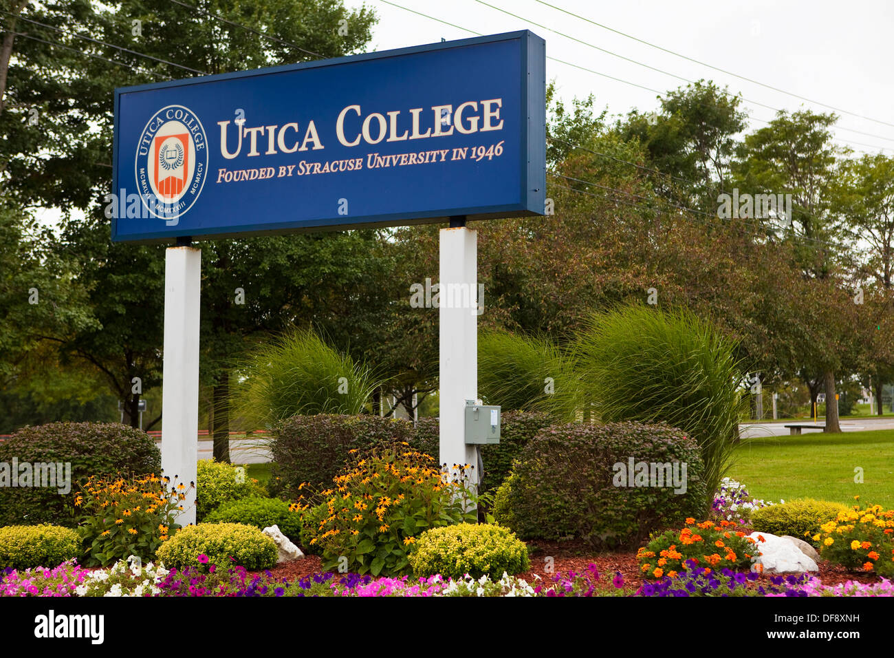 Utica College is pictured in Utica, NY Stock Photo Alamy