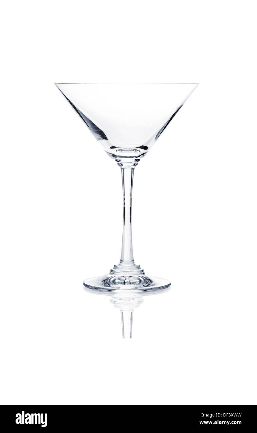 Martini Glass Stock Photo - Download Image Now - Martini Glass, Empty, Cut  Out - iStock