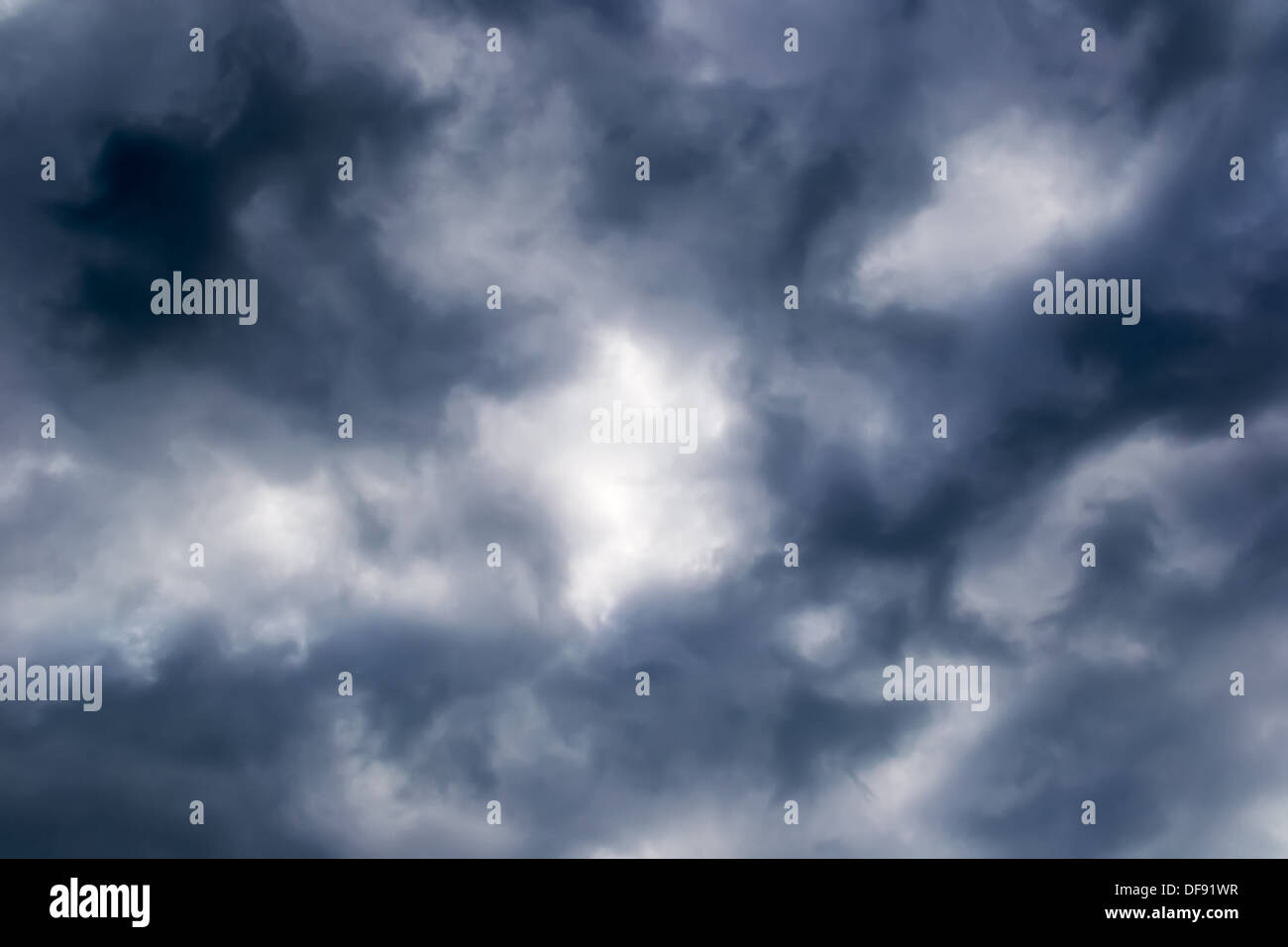 Storm clouds and blue sky before the rain Stock Photo - Alamy