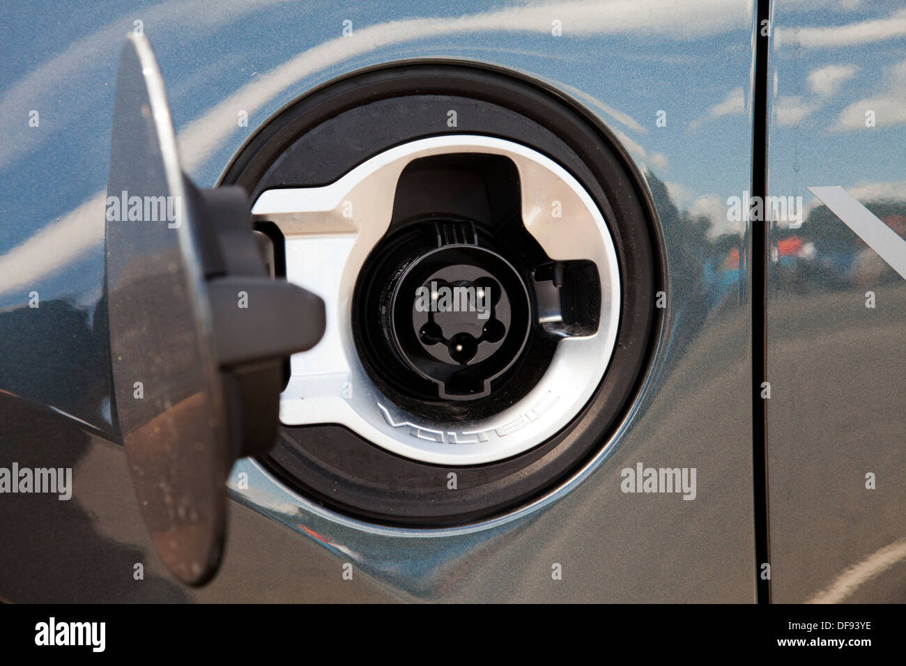 Chevy Volt Electric Hybrid Car Charge Plug Receptacle Stock Photo Alamy Chevy Volt Electric Hybrid Car Charge Plug Receptacle Stock Photo Alamy