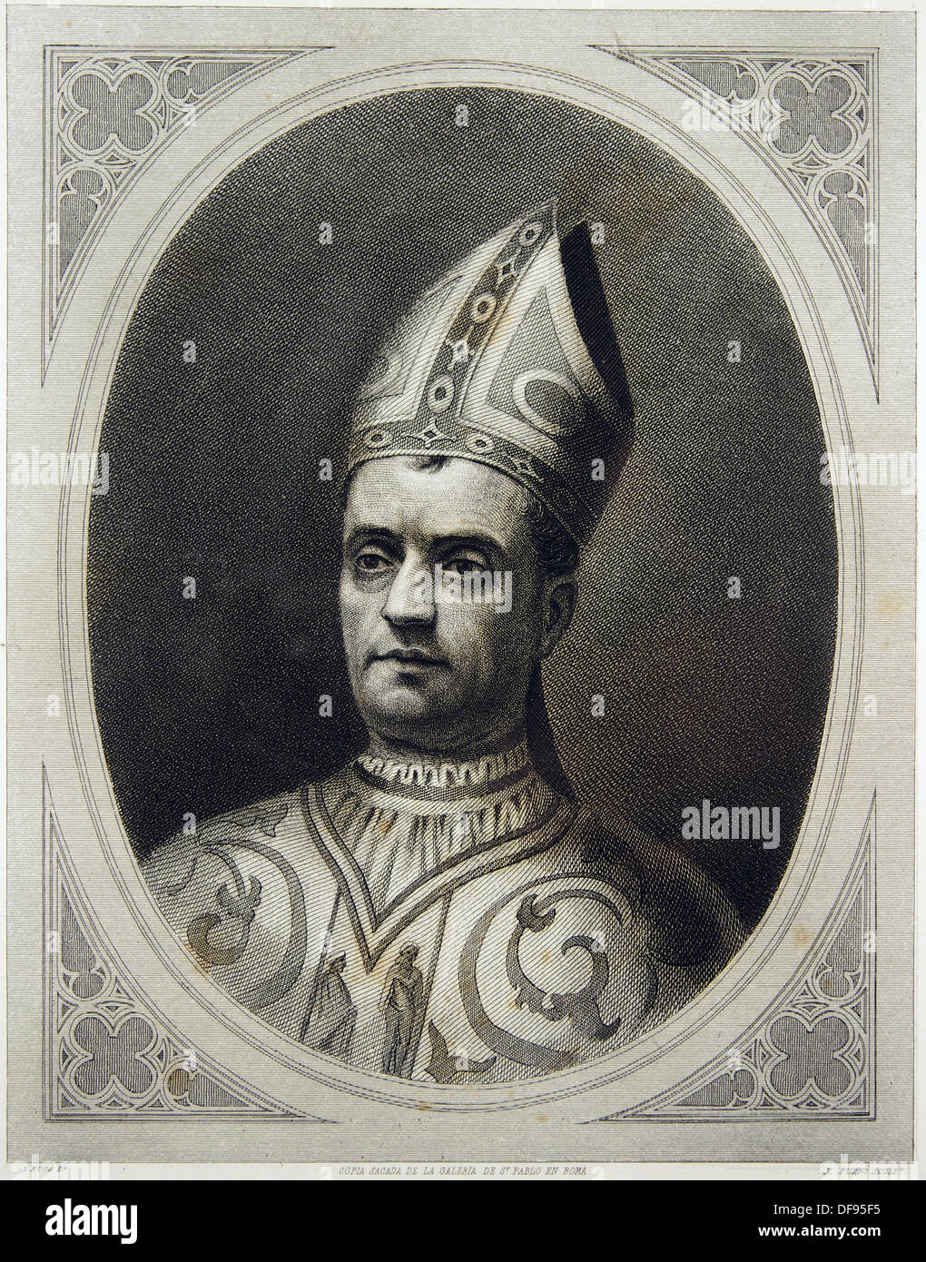 Antipope John XXIII. Baldassarre Cossa (1370 – 1419) Was Pope John XXIII (1410–1415) during the Western Schism. Stock Photo