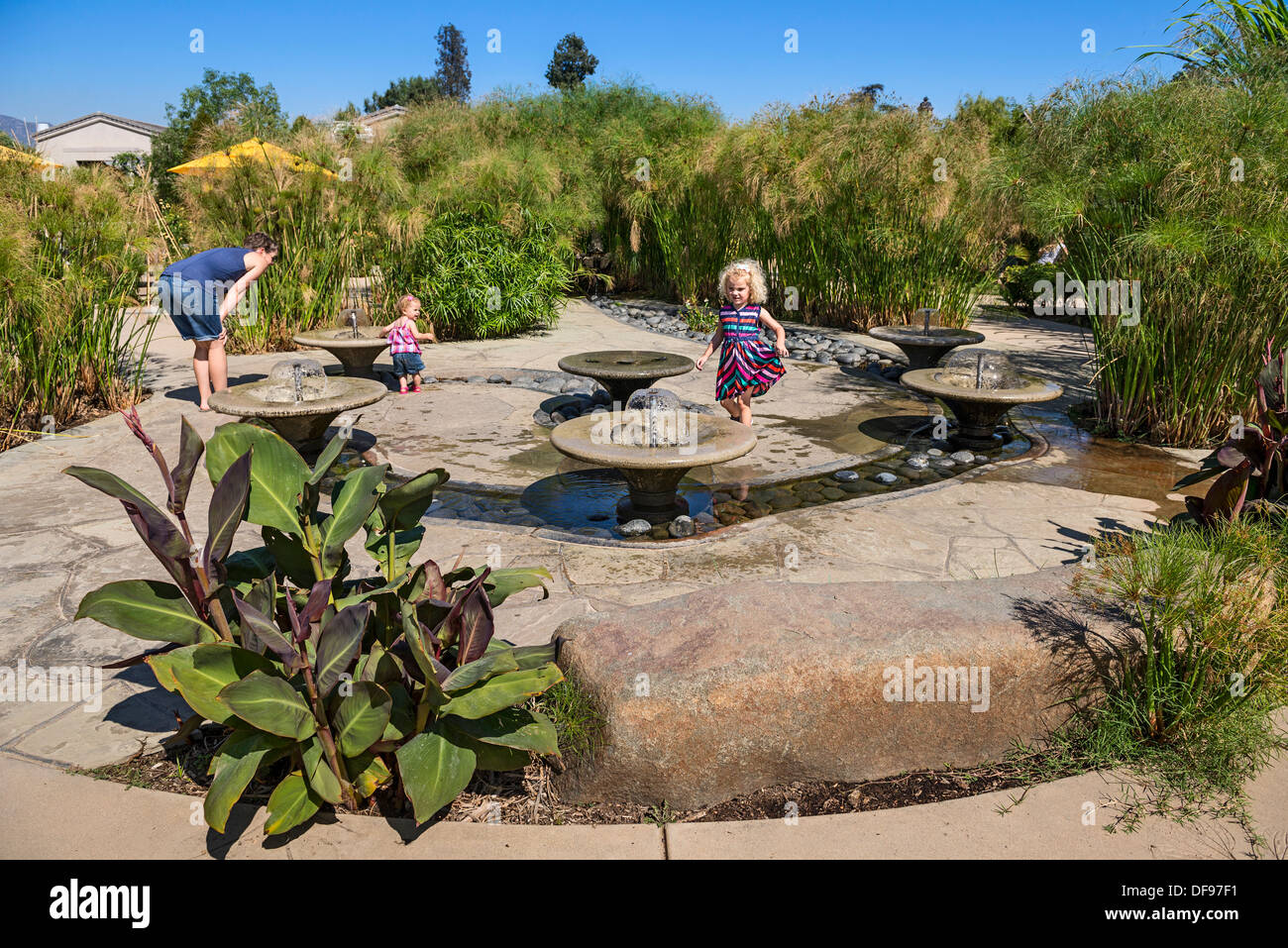 The whimsical children's garden at the Huntington Library and Botanical