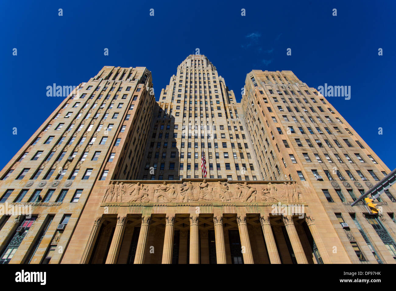 Art Deco style City Hall building completed in 1931 by Dietel, Wade Stock  Photo - Alamy