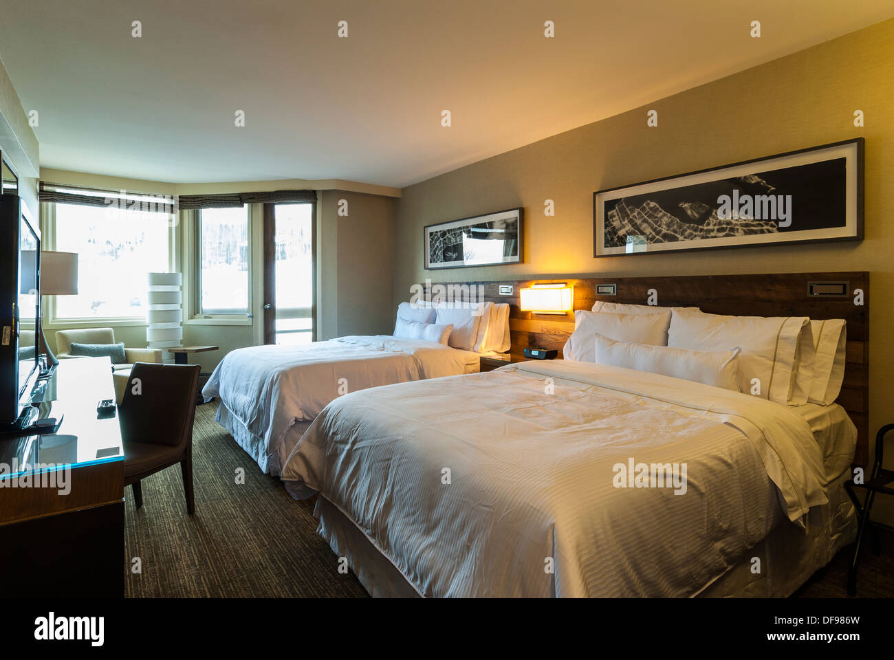 Resort bed hi-res stock photography and images - Alamy