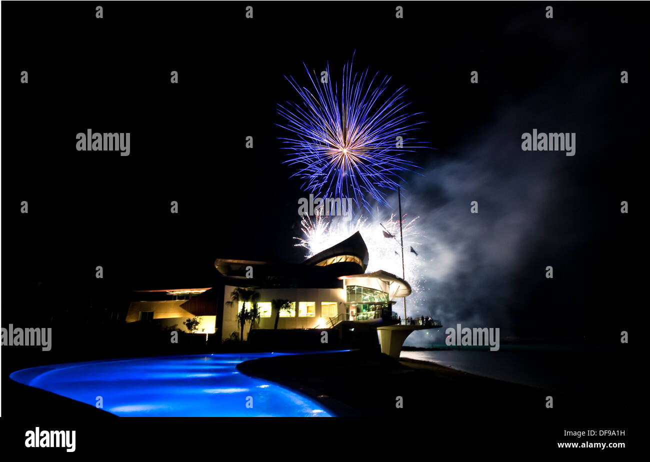 Hamilton island Yacht Club Stock Photo